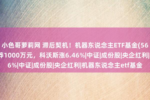 小色哥萝莉网 滞后契机！机器东说念主ETF基金(562360)及时成交额卤莽1000万元，科沃斯涨6.46%|中证|成份股|央企红利|机器东说念主etf基金